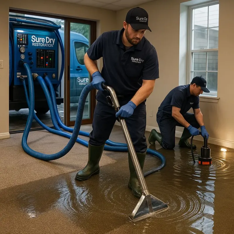 Water Extraction and Removal process in New Ipswich, NH